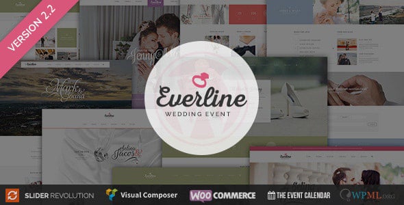 Wedding Event dizájn előnézete