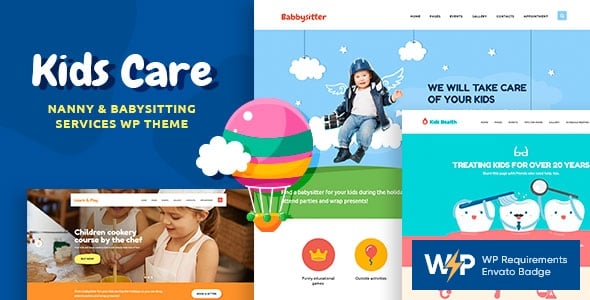 Kids Care dizájn előnézete