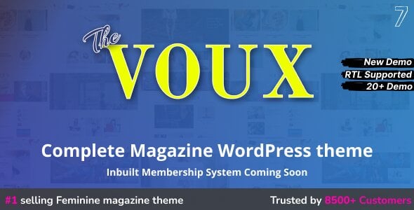 The Voux dizájn előnézete