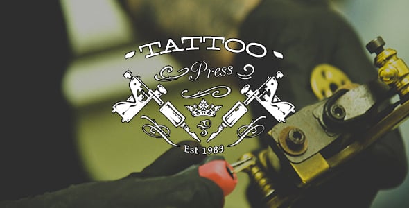 TattooPress dizájn előnézete