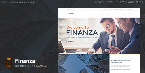 Finanza dizájn előnézete