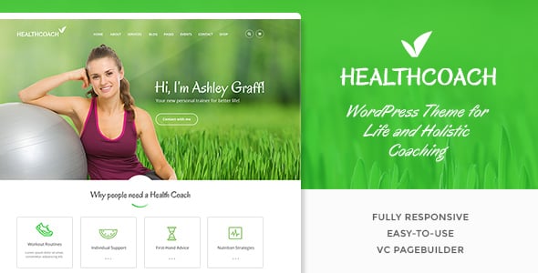 Health Coach dizájn előnézete