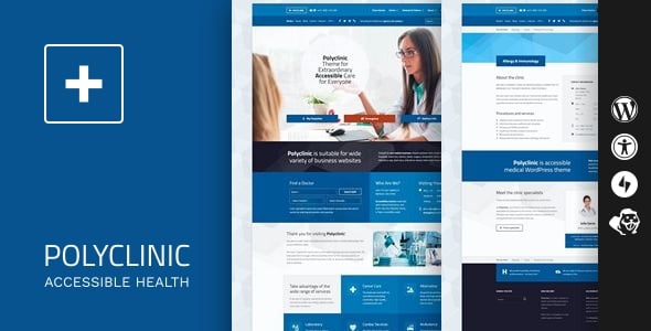 Polyclinic dizájn előnézete