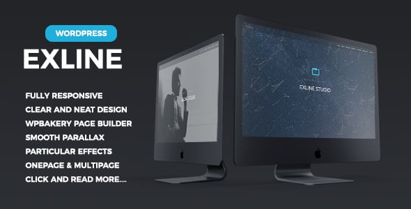 One Page Elementor WordPress Theme dizájn előnézete
