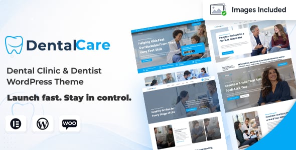 Dental Care dizájn előnézete