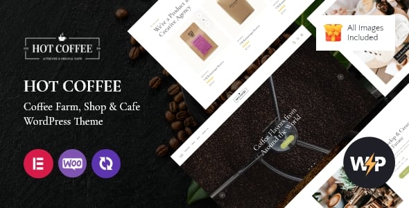 Hot Coffee dizájn előnézete
