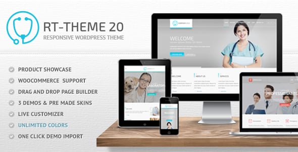RT-Theme 20 dizájn előnézete
