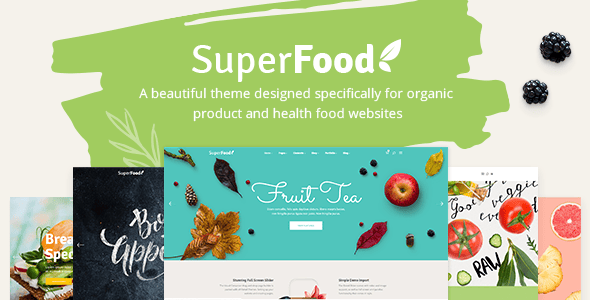 Superfood dizájn előnézete