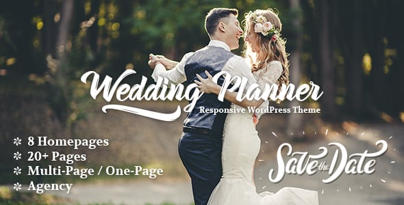 Wedding Planner dizájn előnézete