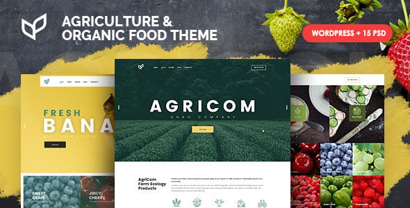Agricom dizájn előnézete