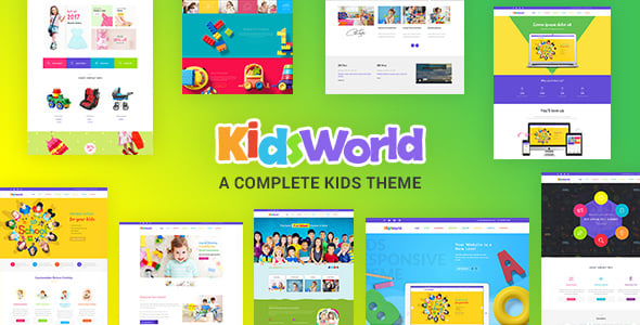Kids Heaven dizájn előnézete
