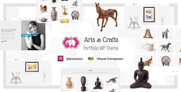 Crafts & Arts dizájn előnézete