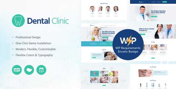 Dental Clinic dizájn előnézete
