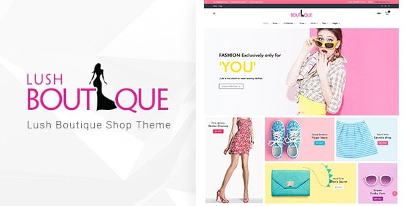 LushBoutique dizájn előnézete