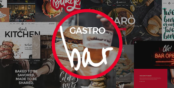 GastroBar dizájn előnézete