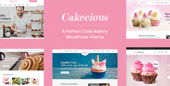 Cakecious dizájn előnézete