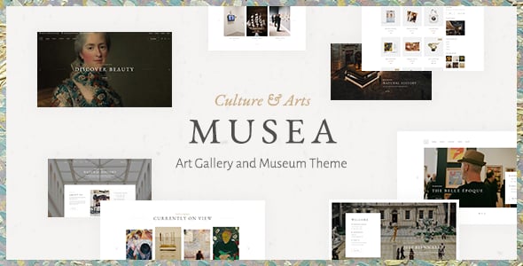 Musea dizájn előnézete