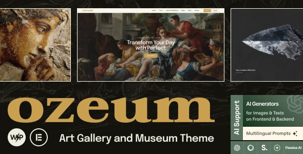 Ozeum dizájn előnézete