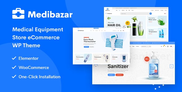 Medibazar dizájn előnézete