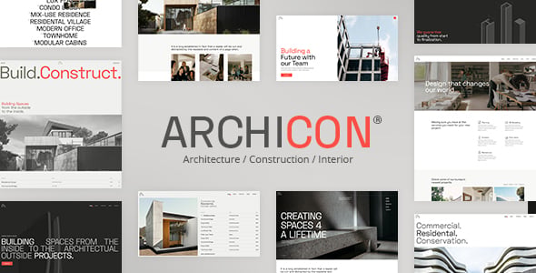 Archicon dizájn előnézete