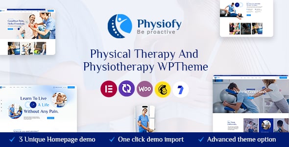 Physiofy dizájn előnézete