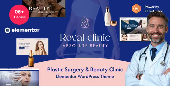 Royal Clinic dizájn előnézete