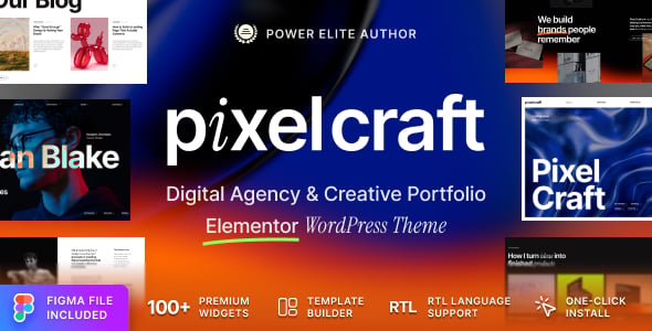 Pixel Craft dizájn előnézete