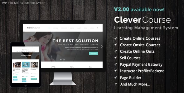 Clever Course dizájn előnézete