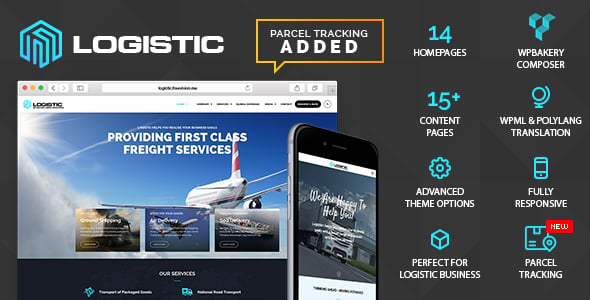 Logistic dizájn előnézete